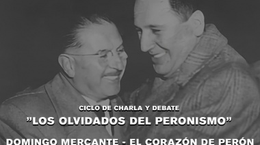 El PJ de Avellaneda homenajea a Domingo Mercante en su ciclo de charlas