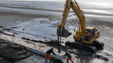 Avanza la obra de ampliación del Parque del Río en Avellaneda
