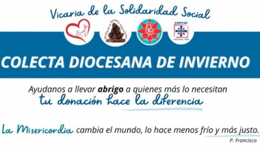 Invierno solidario: la Iglesia convoca a una colecta para abrigar a los más vulnerables