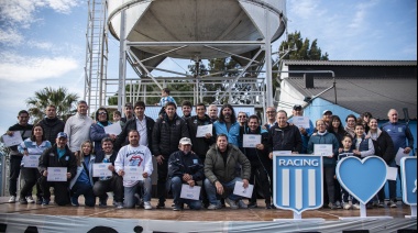 Racing celebró los 25 años del Predio Tita Mattiussi con una emotiva ceremonia