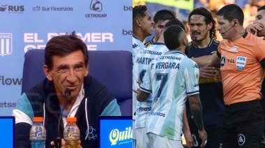 Gustavo Costas explotó contra Nicolás Ramírez tras el empate con Boca