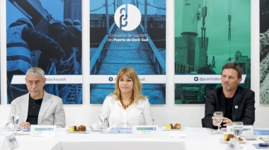 Mónica Litza asumió la presidencia del Puerto de Dock Sud