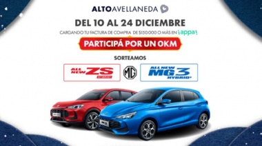 Alto Avellaneda lanza un gran sorteo de fin de año: ¡dos autos 0 KM de la Marca MG  para arrancar 2026 con todo!