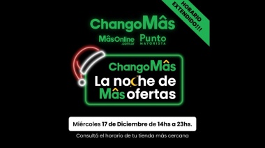 En estas Fiestas, ChangoMâs presenta "La Noche de Mâs Ofertas" de Navidad