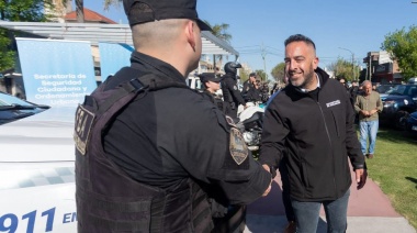 Castillo presentó informe de seguridad de Lanús a concejales y concejalas