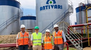 La presidenta del Puerto Dock Sud visitó Antivari para avanzar en proyectos futuros