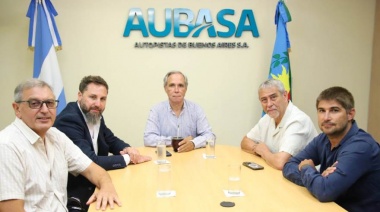 Avellaneda y AUBASA avanzan en la bajada de la autopista en Wilde