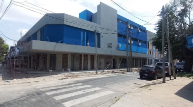 Avanza la obra del nuevo edificio de la Escuela Técnica N°6 de Wilde