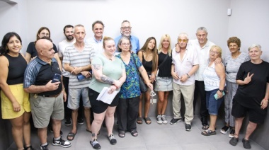 Ferraresi y Katopodis recorrieron un nuevo Centro de Salud en Avellaneda