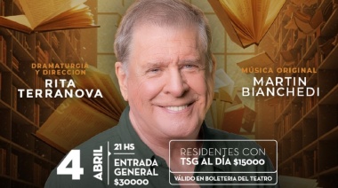 Arturo Puig llega al Teatro Roma con el espectáculo “Buenas palabras”