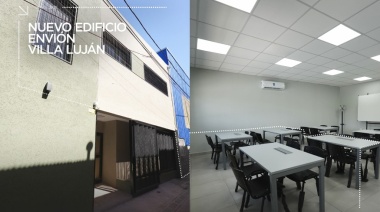 Avellaneda construye un nuevo edificio para el Programa Envión en Villa Luján