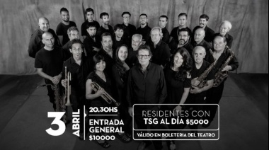 Avellaneda Big Band vuelve al escenario con “Jazz en Movimiento”