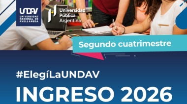 Ingreso 2026: la UNDAV abrió la inscripción a sus carreras