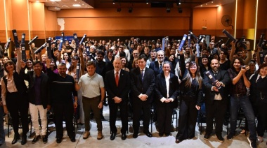 Se realizó un nuevo acto de colación en la UNDAV