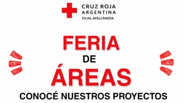 Feria de Áreas en Cruz Roja Avellaneda: una jornada para conocer y sumarse al voluntariado