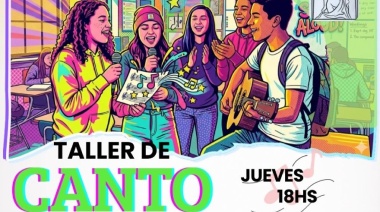 Taller de canto para adolescentes en Gente de Arte