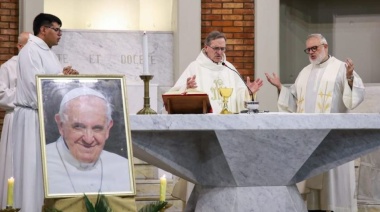 La diócesis de Avellaneda-Lanús recordó al Papa Francisco a un año de su fallecimiento