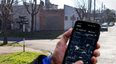 Robo a mano armada a un chofer de aplicación en Wilde