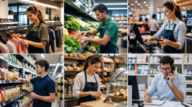 Se homologó la paritaria mercantil con subas escalonadas y suma fija