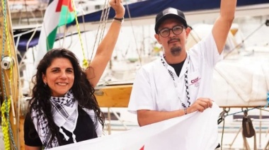 Denuncian que fuerzas israelíes secuestraron a Cele Fierro y otros tripulantes de la Flotilla Sumud Global