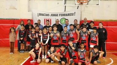 Ferraresi inauguró obras en el Club Villa Ideal de Gerli
