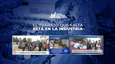 La UIAv alertó por el freno industrial: “El trabajo que falta está en la industria”