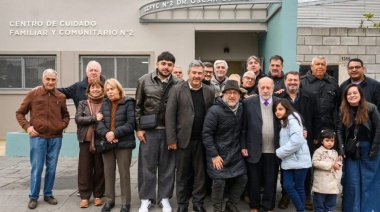 El Centro de Cuidado Familiar y Comunitario N° 2 de Dock Sud fue nombrado Dr. Oscar Conde