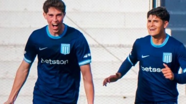 El hijo de Diego Milito tuvo una tarde soñada: doblete y clasificación para Racing