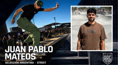 Juampi Mateos brilló en Roma y se metió entre los diez mejores skaters del mundo