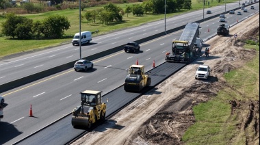 Avanza la construcción cuarto carril en la autopista Buenos Aires – La Plata
