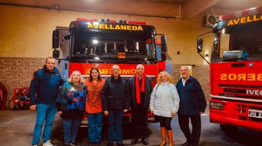 Rotary Club Avellaneda colaboró con los Bomberos Voluntarios y destacó su labor comunitaria