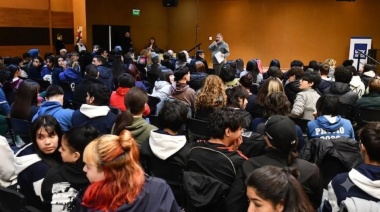 Cátedra Abierta Laudato Sí: 120 estudiantes de colegios secundarios visitaron la UNDAV