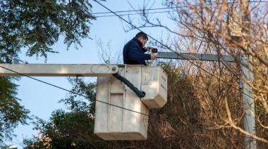 Lanús Gobierno sigue con la instalación de nuevas cámaras de videovigilancia en Lanús Este