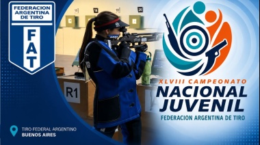 Con apenas 14 años, Luna Lacunza se consagró campeona nacional de tiro deportivo