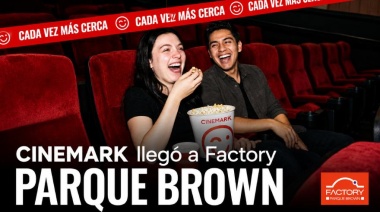 Cinemark inauguró un nuevo complejo en Factory Parque Brown