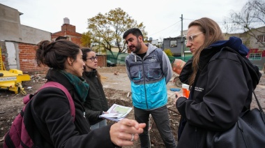 Lanús Gobierno inició las obras para la creación de un nuevo espacio recreativo en el Barrio Villa Talleres
