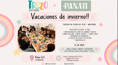 Panati Dulce y TrAzo Estudio lanzan una propuesta creativa con merienda en Avellaneda