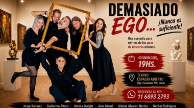Se estrena "Demasiado ego... ¡Nunca es   suficiente!", una comedia ácida y delirante