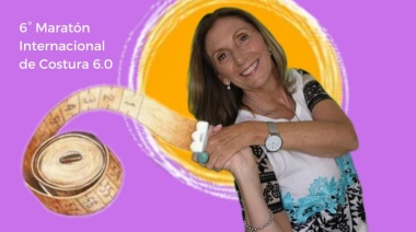 Fabiana Marquesini organiza la 6° Maratón Online de Costura Internacional