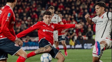 Con un golazo de Montiel, Independiente venció a Newell's en Avellaneda