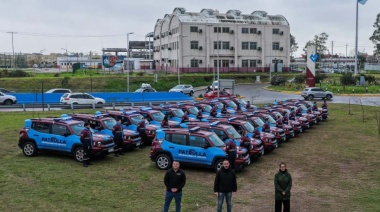 Lanús Gobierno incorporó 20 camionetas para conformar la nueva patrulla de ordenamiento urbano