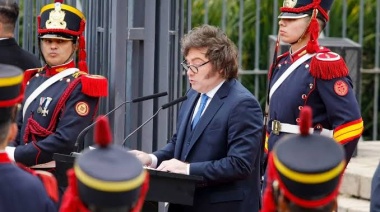 Milei recordó a San Martín y habló de “defender la libertad”
