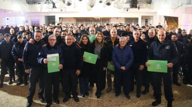 Nueva entrega de subsidios para los bomberos voluntarios de Avellaneda