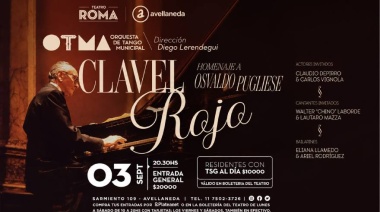 La Orquesta de Tango Municipal homenajeará a Osvaldo Pugliese en el Teatro Roma