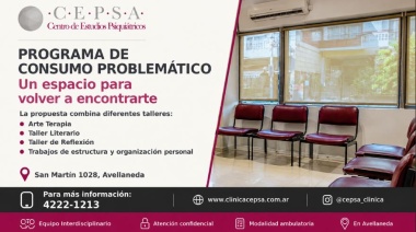 Un espacio de encuentro en Avellaneda para abordar el consumo problemático