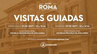 El Teatro Roma sigue ofreciendo sus visitas guiadas