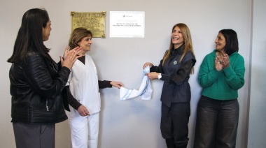 Magdalena Sierra inauguró obras en el Instituto Municipal de Rehabilitación