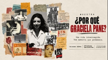La UTN Avellaneda homenajea a Graciela Pane con una muestra documental en su memoria