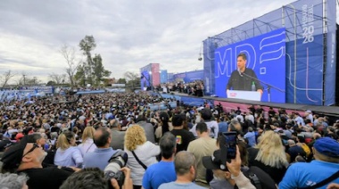 Kicillof lanzó en Avellaneda el Movimiento Derecho al Futuro con la mirada puesta en 2027