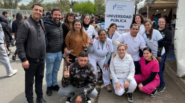 La UNDAV participó de la posta sanitaria de universidades públicas que acompañaron la peregrinación a Luján